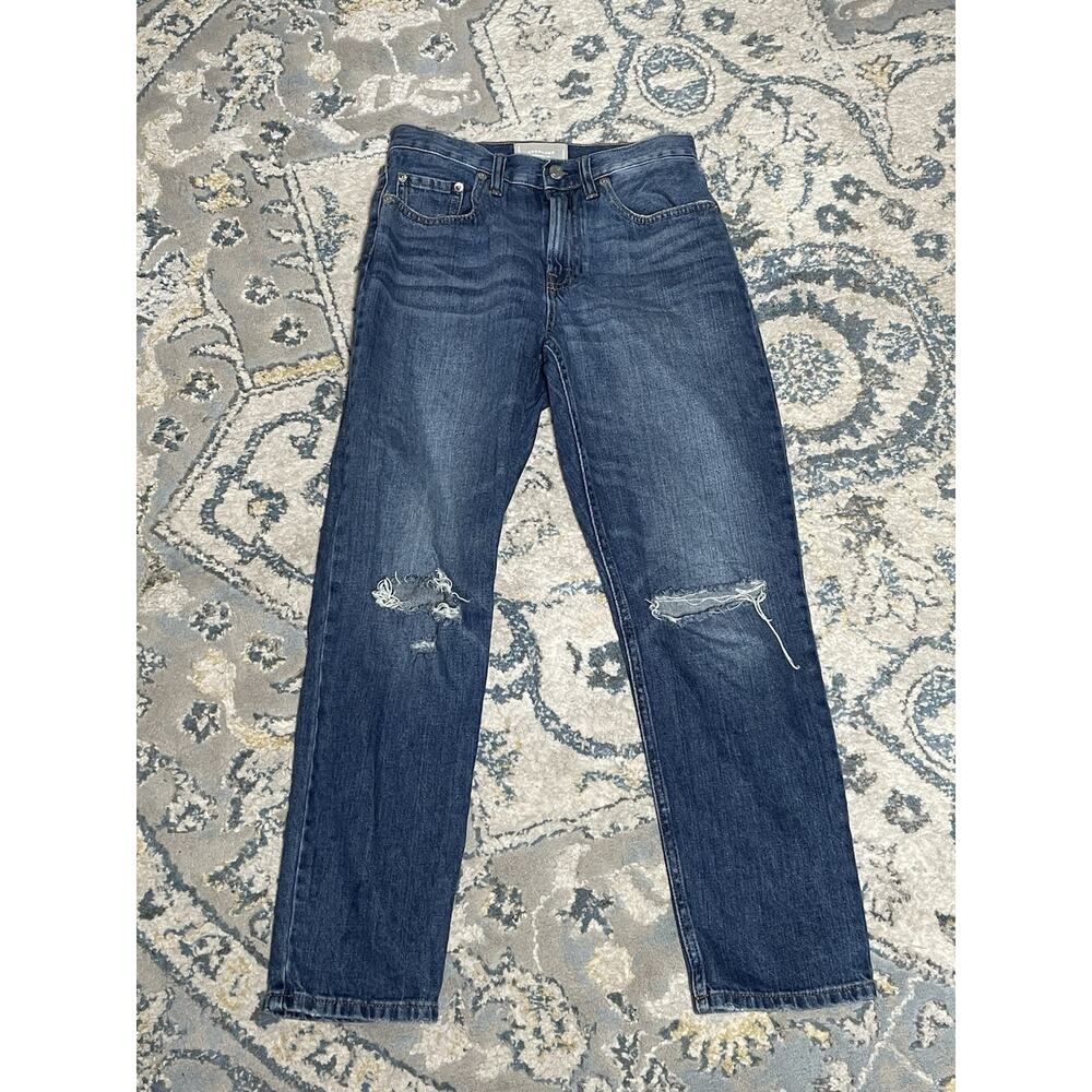 Everlane Women’s The Summer Jean Size 25 Distressed Classic Straight